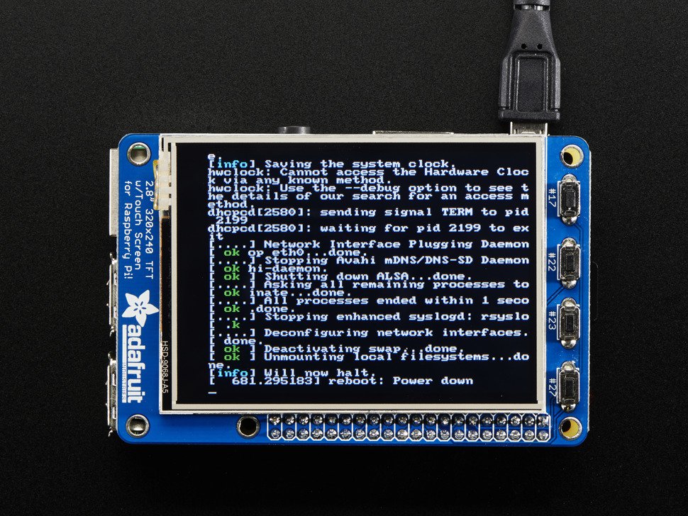 Adafruit PiTFT Plus 320x240 2.8