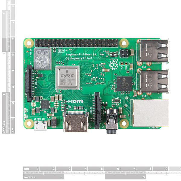 Raspberry Pi 3 Model B+ (1.4GHz Cortex-A53 1GB RAM) in Canada Robotix