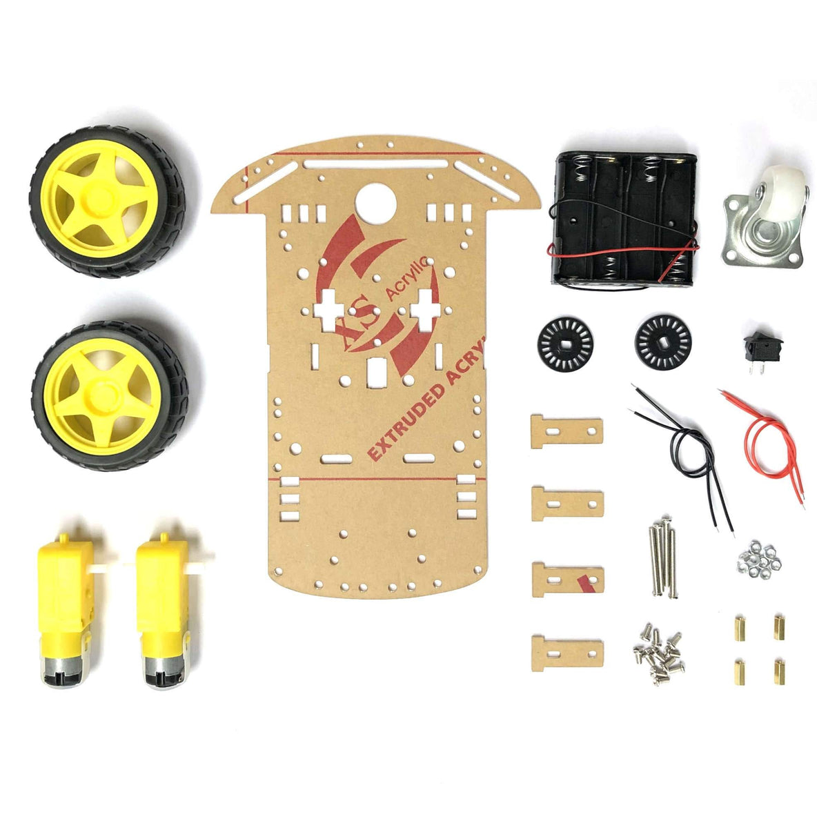 Simple Robot Chassis Kit in Canada Robotix