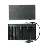 8xAA Battery Holder (Flat)